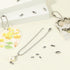 100Pcs Ball Chain Connector Silver Beaded Chain Fits for 1.5/2.0/2.4/3.2mm Beaded Ball Chain Jewelry Making Accessories Clips for DIY Crafts...