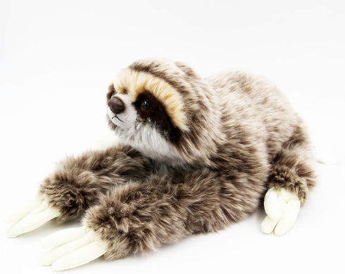 Cute Realistic Three Toed Sloth Plush Stuffed Animal Toy 12.5inch...
