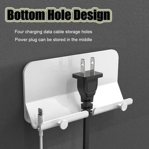 Wall Mobile Phone Holder Phone Holder for Wall Multifunctional Phone Holder Phone Stand with Hook Wall Phone Holder Smartphone Stand Cell Phone Ho...
