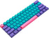 Owpkeenthy WHYSP PBT Keycaps 60% for 60 Percent Keyboard OEM Profile Backlit Key Cap Replacement 6.25U Space Bar...