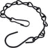 8 Pack 9.5 Inches Hanging Chains for Bird Feeders, Billboards, Chalkboards, Planters and Decorative Ornaments (Black)...