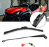 UTV manual windshield wiper arm length 450mm/17.7 inch wiper blade length about 400mm/15.7 inch (3 pieces/set)...