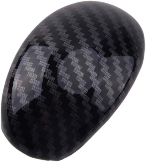 beler Carbon Fiber Style Interior Gear Shift Lever Knob Cover Trim Fit for Hyundai Elantra 2011-2016...