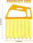 AOCEAN 2 Pcs Blind Cleaner Duster Tool 7-Finger Dusting Cleaner Tool for Window & Air Conditioner Handheld Mini Duster Brush for Wood Blinds Dust ...
