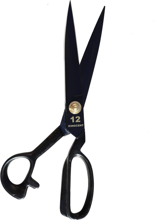 CLOTHING DESIGNER LEATHER SEWING TAILOR SCISSORS 12 INCH CUTTING...