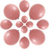 Dusty Pink Balloons Various Sizes 5 Inch 10 Inch 18 Inch Dusty Rose Wedding Bridal Shower Boho Baby Shower Decorations 87 Pcs...