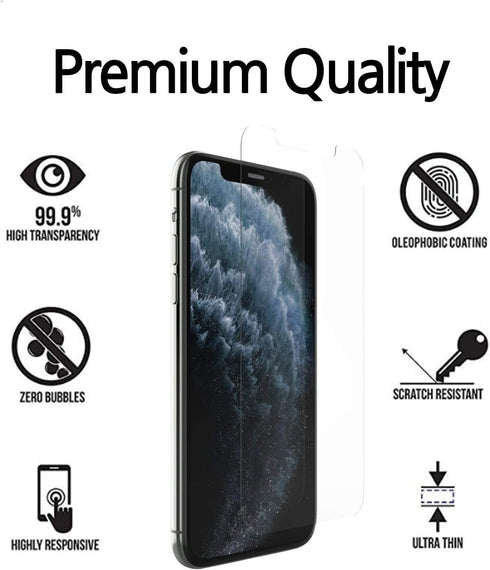 TANTEK Screen Protector for iPhone 11 Pro Max and iPhone Xs Max,6.5-Inch,Tempered Glass Film,Ultra Clear, 3-Pack......