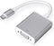 USB-C to VGA Adapter, USB 3.1 Type C (Thunderbolt 3) to VGA Converter Compatible with MacBook Pro, New MacBook, MacBook Air 2018, Dell XPS 13/15, ...