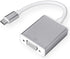 USB-C to VGA Adapter, USB 3.1 Type C (Thunderbolt 3) to VGA Converter Compatible with MacBook Pro, New MacBook, MacBook Air 2018, Dell XPS 13/15, ...