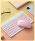 Bluetooth Wireless Keyboard and Mouse Combo,Ultra-Slim Ergonomic Small Rechargeable Bluetooth Keyboard Mouse Set for Apple iPad iPhone Samsung Tab...