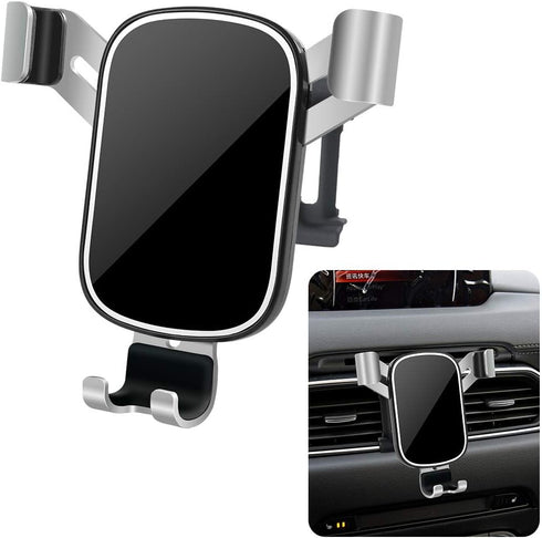 LUNQIN Car Phone Holder for Mazda CX-5 CX5 2017 2018 2019 2020 2021 2022 2023 2024 2025 CX 5 SUV Auto Interior Accessories Best Cell Phones Mount ...