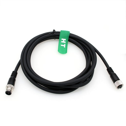 Actuator Sensor Signal Shielded Cable M12 A Code 5 Pin Male to 5 Pin Female for Industrial Controls Automation Device Network DeviceNet CANopen IO...