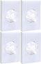 Universal Feminine Disposal Bags for Menstrual Care Products 4 Pack -30ct Refill Box- for Disposal of Tampons, Pads, Hygiene Products...