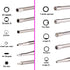 11 Pcs Carburetor Adjustment Tool Screwdriver Kit for Common 2 Cycle Carburator Adjusting Small Engine Carb Tune up Adjusting Tool, Carburetor Adj...