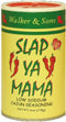 SLAP YA MAMA - Low Sodium Cajun Seasoning - 6 oz. Three Cans...