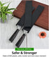 Knife Guards, 2/4/5/10/20pcs 4.7in - 12.2in Universal Knife Edge Guards, Non-BPA Knife Sheath, Waterproof Abrasion Resistant Felt Lined Knife Cove...