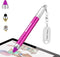 Stylus Pen for iPhone, Universal Capacitive Stylist Pens for Touch Screens with Magnetic Cap, Kids Stylus Pens Pencil for Ipad iPhone Mini Pro Air...