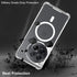 for OnePlus 12 Case Clear Compatible with MagSafe - Built in Strong Magnetic Airbag Military Grade Protection Anti-Yellowing Phone Cover for One P...
