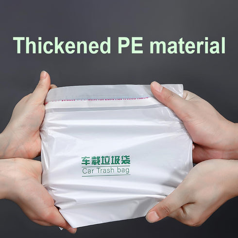 40PCS Easy Stick-On Disposable Car Trash Bag, Leakproof Vomit Bag, Beautiful Kitchen Storage Bag, Durable, Suitable for Cars,Study Rooms, Travel, ...