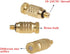 Brass Misting Nozzle, 10 Pack High Pressure Spray Misting Nozzle 10/24 UNC Outdoor Anti-drip Fogging Spray Head Misting System Nozzle for Landscap...