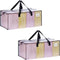 VENO 2 Pack Moving Bags Extra Large Storage Bags for College Move-In, Heavy-Duty Storage Totes, Packing Boxes, and Wardrobe Moving Supplies - Dura...