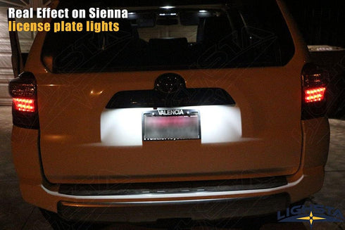 16PCS Super Bright White LED Interior Light Kit Package for Toyota Sienna 2011 2012 2013 2014 2015 2016 2017 2018 2019 2020 2021 + License Plate L...