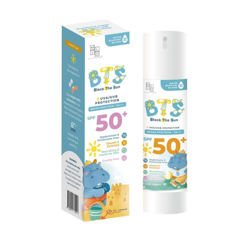 MyLO BTS SPF 50 Sunscreen, Broad-Spectrum UVA UVB Face & Skincare Protection, PA+++, Nourishing Moisturizer For All Baby, Kids & Adult Skin Types,...