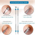 6PCS Dual Heads Blackhead Remover, Pimple Comedone Extractor, Acne Whitehead Blemish Removal Kit, Premium Stainless Steel, Risk Free for Face Skin...