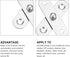 360 Degree Rotating Pivot Hinge (57 x 16mm) 8Sets, Stainless Steel Door Hinges - for Home Kitchen Gate Closet Cupboards...