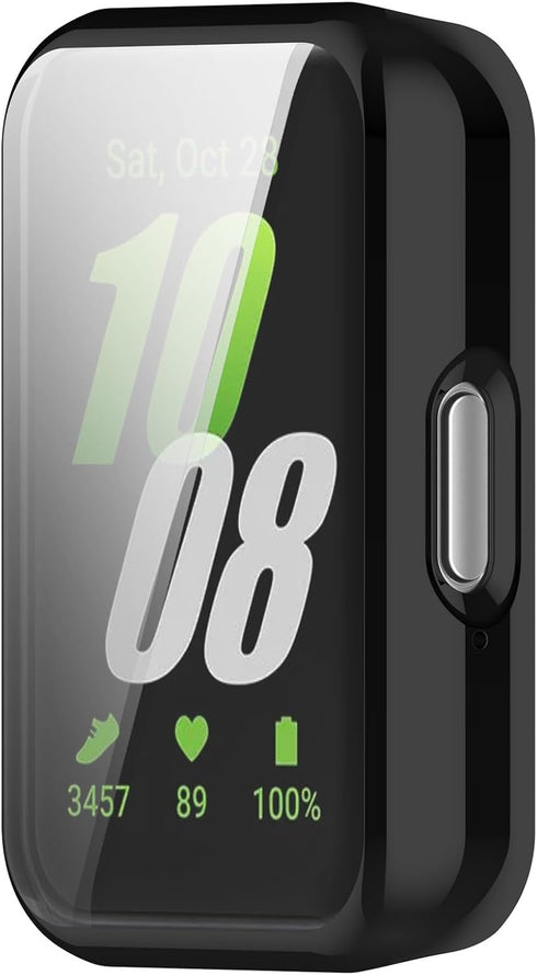 8Pack Screen Protector Compatible with Samsung Galaxy Fit 3 SM-R390 Cases ( Not for Galaxy Fit2/Galaxy Fit) Smartwatch Covers Scratched Resistant ...