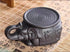 Handmade Chinese Yixing Elephant Teapot Holder, Zisha Purple Sand Teapot Pad, Tea Tray Decor, Black...