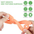 4 Pack Chew Baby Teething Toys for 0-12 Months, Freezable BPA Free Silicone Baby Molar Teether Chew Toys, Hammer Wrench Spanner Pliers Shape Baby ...