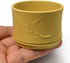 Teacup 80ml Chinese Clay Zisha Kungfu Cup 2pcs Anaglyph bamboo (Yellow duan)...