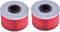 2Packs 114 Oil Filter 15412-HP7-A01 for Honda TRX420 FA Fourtrax Rancher AT 2009-2023 TRX420FPA TRX500 FA Fourtrax Foreman SXS1000 Pioneer 1000 SX...