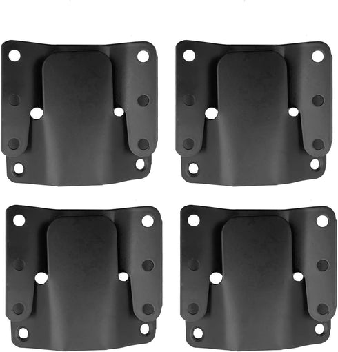 LazyMe Universal Sectional Sofa Interlocking Sofa Connector Bracket with Hardware- 2 Sets, 4 Piece...