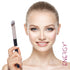 ENERGY Angled Flat Concealer Brush Under Eye Concealer Nose Contour Brush for Bronzer Liquid Foundation Cream Cosmetic Press Powder Concealer Pale...