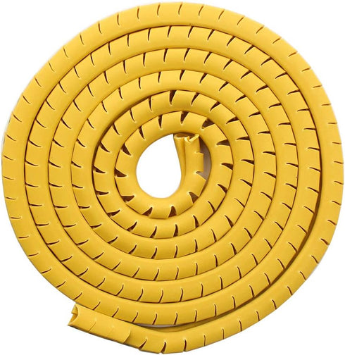 10 Rolls of 0-9 Number Tube,Yellow Flexible PVC Concave Cable Wire Markers Label Tag (6mm2)...
