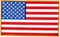 Hot Leathers PPA1222 American Flag Patch (5" Width x 3" Height), Red...