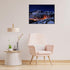 MOER SKY Snowy Village Night View Diamond Painting, Winter Snowy Mountain DIY 5D Diamond Art, Snow Diamond Art Crafts for Handmade Art Lovers, Val...