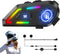 Motorcycle Bluetooth Headset, Motorcycle Helmets Headphone with Noise Cancellation Wireless Bluetooth Headsets, Auto Answer and Voice Control,IPX5...