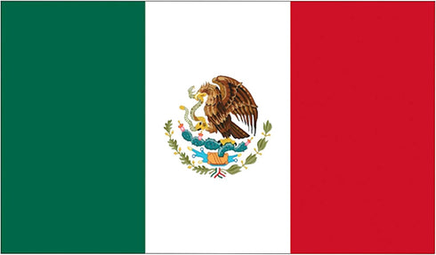 Rogue River Tactical Mexico Mexican Flag Car Decal Window Bumper Sticker Country (3x5)...