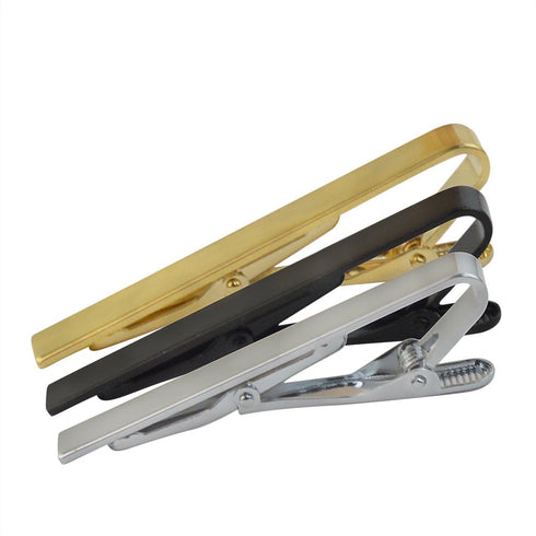 Lystaii 3pcs Tie Bar Clip, Tie Tack Pins Tie Clips 2.2 Inch for Men Fathers' Day Valentine's Day Gift...