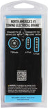 Hopkins Towing Solutions 47385 Multi-Tow 7 Blade to 5 Flat and 4 Flat Adapter...