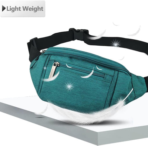 Fanny Pack for Men Women,Crossbody Waist Bag Pack,Belt Bag for Travel Walking Running Hiking Cycling,Easy Carry Any Phone,Wallet (Green)...
