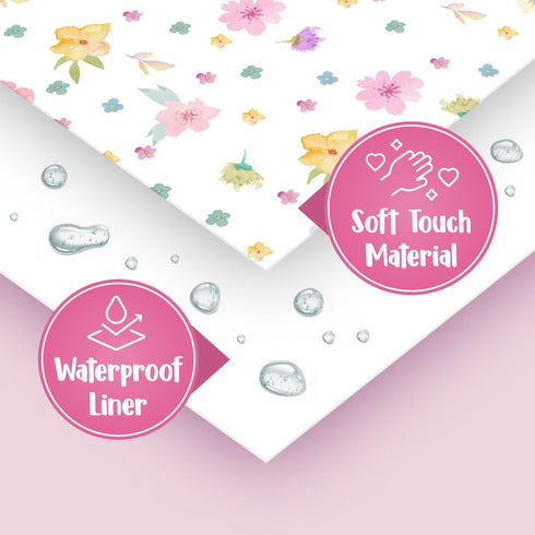 20 Pack Extra Large Disposable Toilet Seat Cover (Floral) – Toddler Toilet Covers For Full Coverage On Toilet or Potty – Ideal Travel Toilet Seat ...