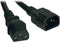 Tripp Lite Computer Power Extension Cord 13A, 16AWG (IEC-320-C14 to IEC-320-C13) 5-ft.(P004-005-13A)...
