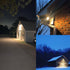 Dusk to Dawn PAR38 LED Flood Light Bulbs with Auto On/Off Light Sensor for Porch Security or Landscape Lighting, 20W = 100W, IP65 Waterproof, Warm...