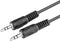 Parts Express 12-Feet 3.5mm Stereo Male to Male Cable...