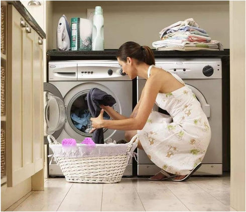Eco-Friendly Laundry Balls, Premium Washing Ball, Add Double The Ceramic Balls Again, 2000 Times Super Laundry Balls, All Natural No-Chemical Dete...
