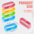 12 Pieces Replacement Fastener Ring 20 mm Silicone Replacement Fastener Secure Loops Silicone Connector Security Rings Holder Keeper Loops Replace...